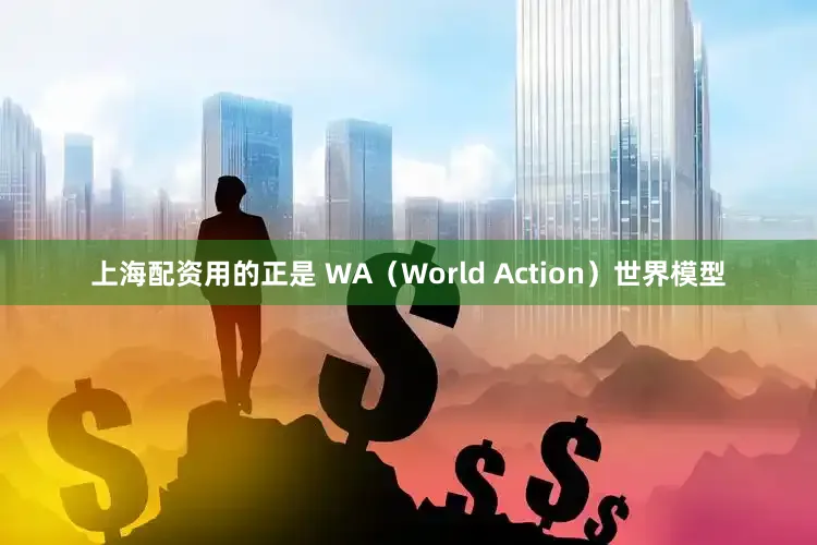 上海配资用的正是 WA（World Action）世界模型